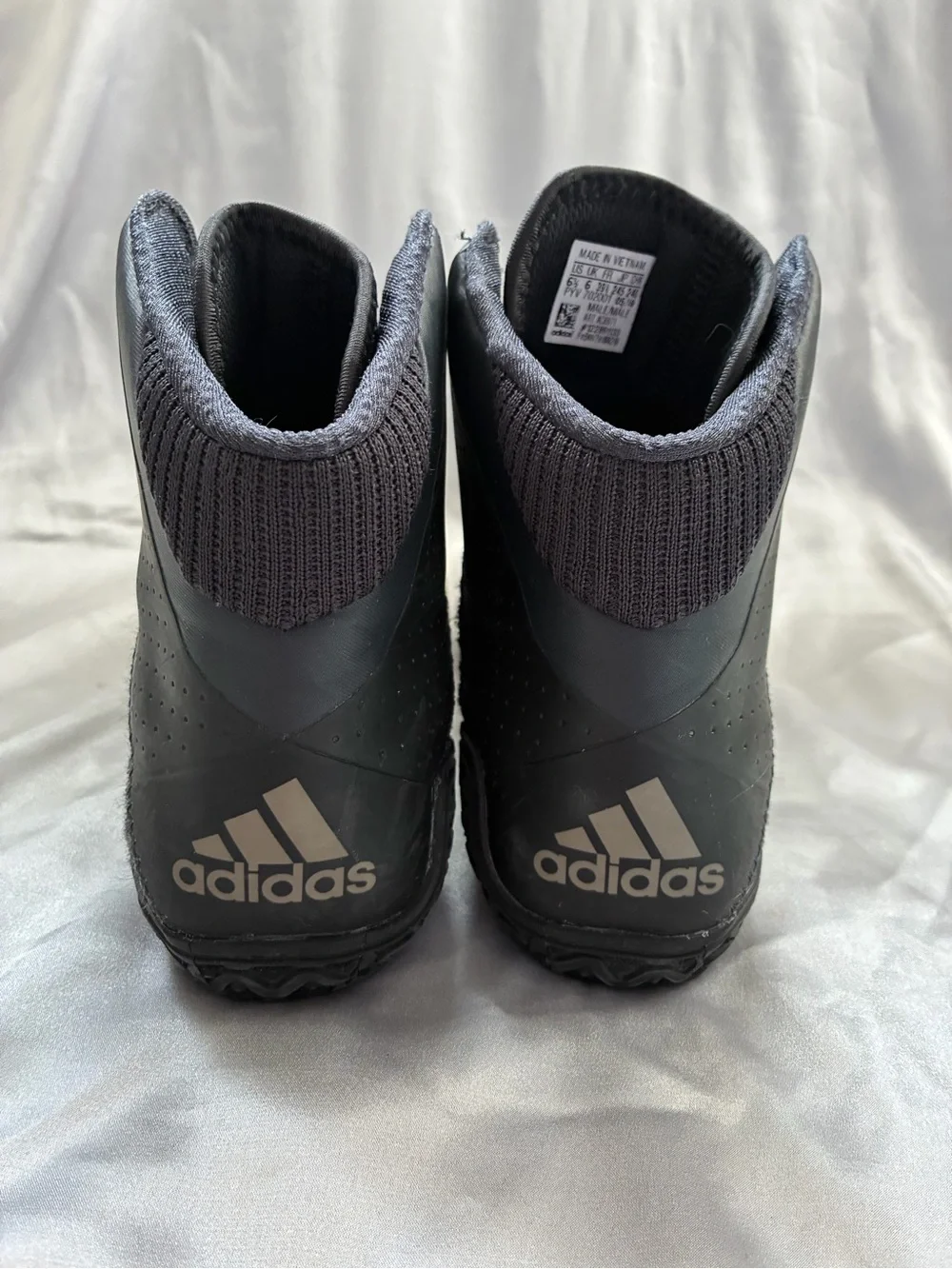 Adidas Men’s Mat Wizard 4 Wrestling Shoes Black AC6971 Good condition Sz 6.5